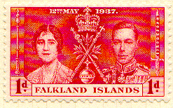 Falkland Islands version of 1937 Coronation series