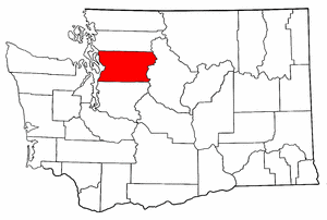 Image:Map of Washington highlighting Snohomish County.png
