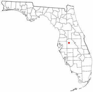 Location of Fussels Corner, Florida