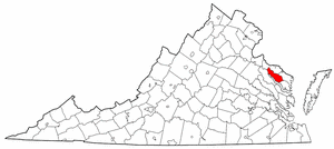 Image:Map of Virginia highlighting Richmond County.png