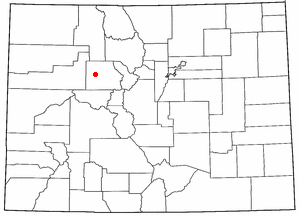 Location of Eagle, Colorado