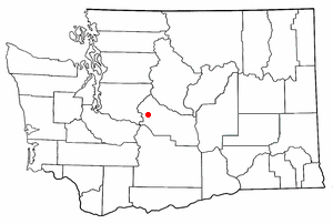 Location of Easton, Washington