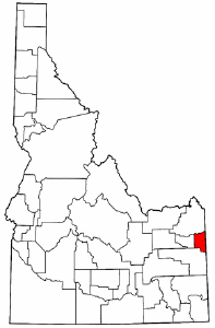 Image:Map of Idaho highlighting Teton County.png
