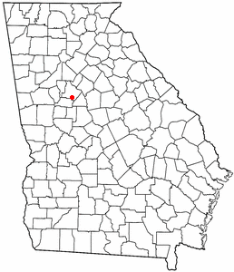 Location of Locust Grove, Georgia