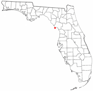 Location of Cedar Key, Florida