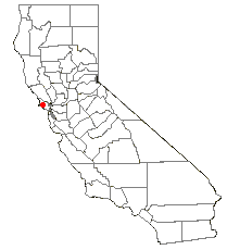 Location of Point Reyes Station, California