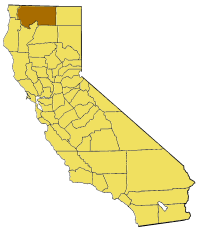 Image:California map showing Siskiyou County.png