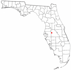 Location of Medulla, Florida