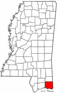 Image:Map of Mississippi highlighting Jackson County.png
