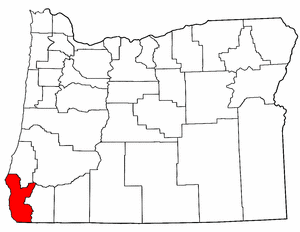 Image:Map of Oregon highlighting Curry County.png