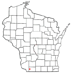 Location of Elk Grove, Wisconsin