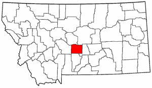 Image:Map of Montana highlighting Wheatland County.png