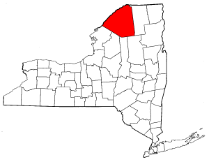 Image:Map of New York highlighting St. Lawrence County.png