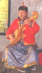 Mongolian throat singer.