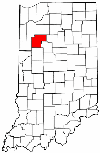 Image:Map of Indiana highlighting White County.png