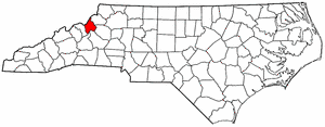 Image:Map of North Carolina highlighting Avery County.png