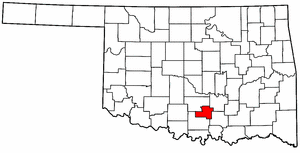 Image:Map of Oklahoma highlighting Murray County.png