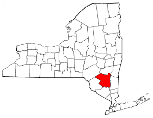 Image:Map of New York highlighting Ulster County.png