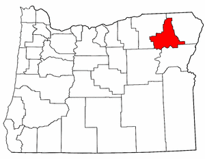 Image:Map of Oregon highlighting Union County.png