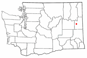 Location of Fairchild AFB, Washington