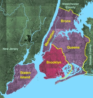 Brooklyn Borough in New York City