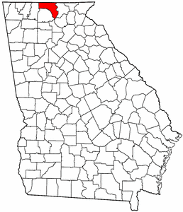 Image:Map of Georgia highlighting Fannin County.png