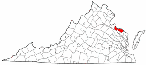 Image:Map of Virginia highlighting Westmoreland County.png