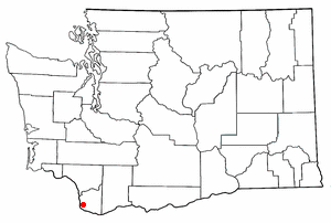 Location of Hazel Dell North, Washington