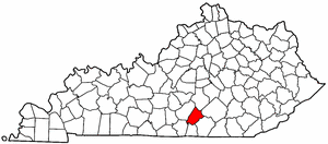Image:Map of Kentucky highlighting Russell County.png