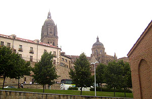 Towers of the Old (at left) and New Cathedrals