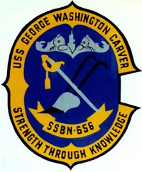 Insignia of the USS George Washington Carver