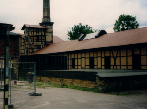 Historic saltern in Halle, Sachsen-Anhalt