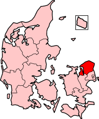 Frederiksborg County in Danmark