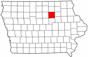 Image:Map of Iowa highlighting Butler County.png