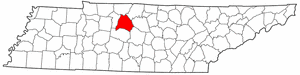 Image:Map of Tennessee highlighting Davidson County.png