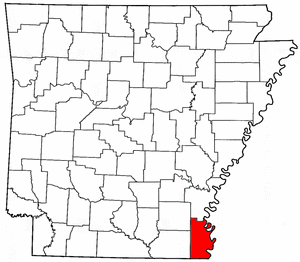 image:Map_of_Arkansas_highlighting_Chicot_County.png