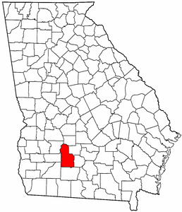Image:Map of Georgia highlighting Worth County.png
