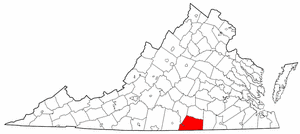 Image:Map of Virginia highlighting Mecklenburg County.png