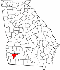 Image:Map of Georgia highlighting Baker County.png