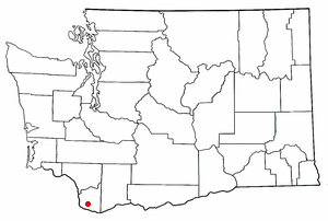 Location of Mill Plain, Washington