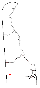 Location of Blades, Delaware