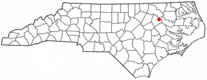 Location of Speed, North Carolina