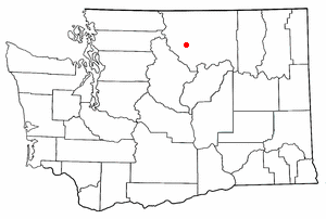 Location of Winthrop, Washington