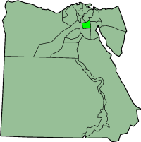 Egypt, with Cairo  highlighted.