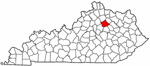 Image:Map of Kentucky highlighting Bourbon County.png