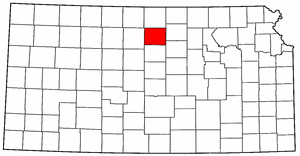 Image:Map of Kansas highlighting Mitchell County.png