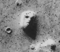 Original Viking photo of the 'Face on Mars'