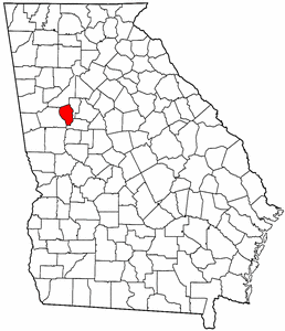 Image:Map of Georgia highlighting Fayette County.png