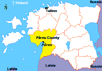 The city of Prnu is located within the county of Prnu.