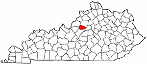Image:Map of Kentucky highlighting Spencer County.png